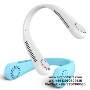 ABS U Design with USB Charging Cable Halterneck Fan