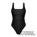 Black Sleeveless Tank Tops Shapewear Jumpsuit Threaded Jumpsuit Seamless Fitness One-Piece Yoga Wear
