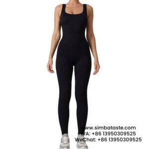 Double-Layer Seamless Jumpsuits Yoga Wear Slim Fit Athletic Elastic Stretch Bodysuit