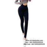 Women Black Hip Lift Gym Pants High Waist Yoga Pants Running Sports Pants