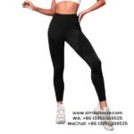 Women Black Seamless Hip Lift Gym Pants Tight High Rise Yoga Pants