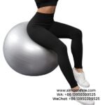 Women Black Thread Sports Leggings Seamless Yoga Pants Yoga Wear Leggings