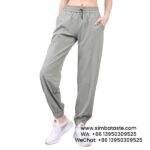 Women Green Loose Sweatpants High-Waisted Quick-Drying Yoga Trousers Cargo Pants