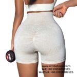 Women Khaki TK Hot Selling High-Waisted Gym Pants Athletic Hip Lift Yoga Shorts