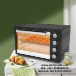Capacity 32L 1600W Material PP Plastic Shell Square Black Electric Oven 2