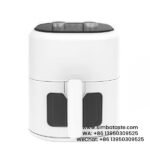 Capacity 4.5L 1200W Material PP Plastic Shell Mechanical White Air Fryer