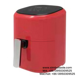Capacity 4.5L 1400W Material PP Plastic Shell Digital Red Air Fryer 2