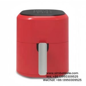 Capacity 4.5L 1400W Material PP Plastic Shell Digital Red Air Fryer