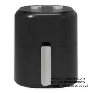 Capacity 4.5L 1400W Material PP Plastic Shell Mechanical Black Air Fryer
