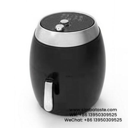 Capacity 8.5L 1800W Material PP Plastic Shell Round Drum-Shaped Black Air Fryer SD-AM
