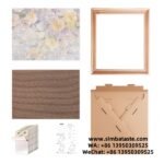 DIY Retro Style Oil Painting Frame Flowers Cat Scratch Board Cat Nest 7