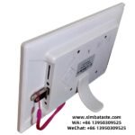 10.1 Inches Digital Photo Frame Digital Photo Albums USB Flash Drive Video Player White Back