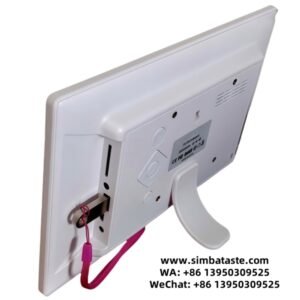 10.1 Inches Digital Photo Frame Digital Photo Albums USB Flash Drive Video Player White Back