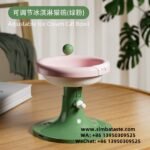 Cat Bowl Ceramic Anti-Tipping Cat Water Bowl Adjustable Height Cat Food Bowl Dog Bowl
